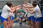 Senior Day  Swimming & Diving Senior Day 2024. - Photo by Keith Nordstrom : Wheaton, Swimming